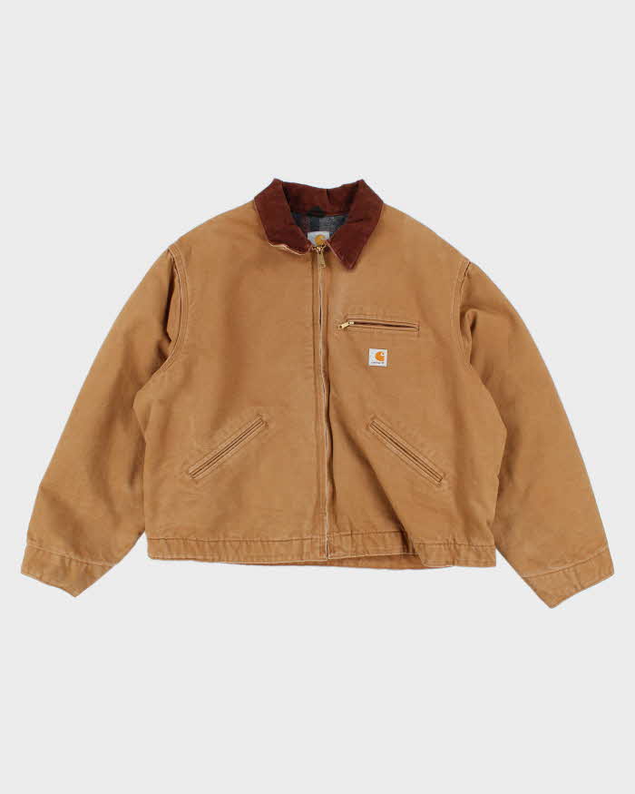 Vintage Carhartt J01 Brown Detroit Jacket - XL