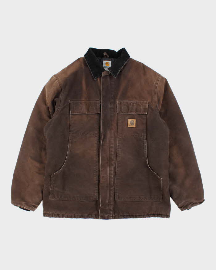 Vintage Carhartt Heavyweight Oversized Insulated Chore Jacket - L