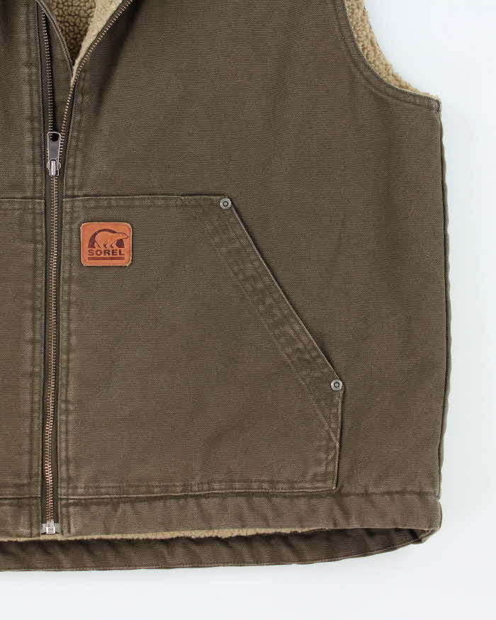 Vintage Sorel Heavyweight Lined Workwear Gilet - XL
