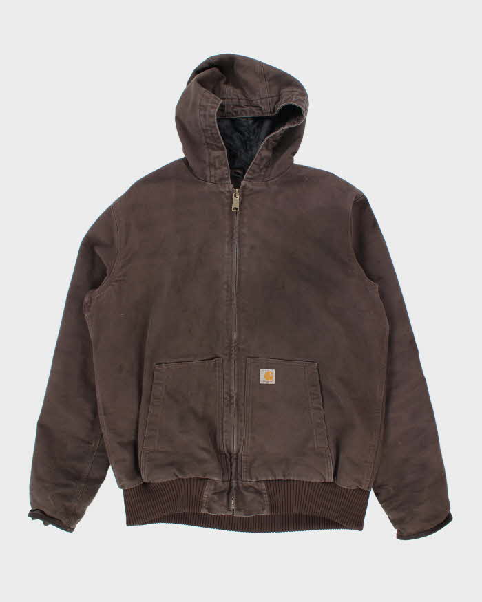 Vintage Carhartt Heavyweight Hooded Active Jacket - L – Rokit