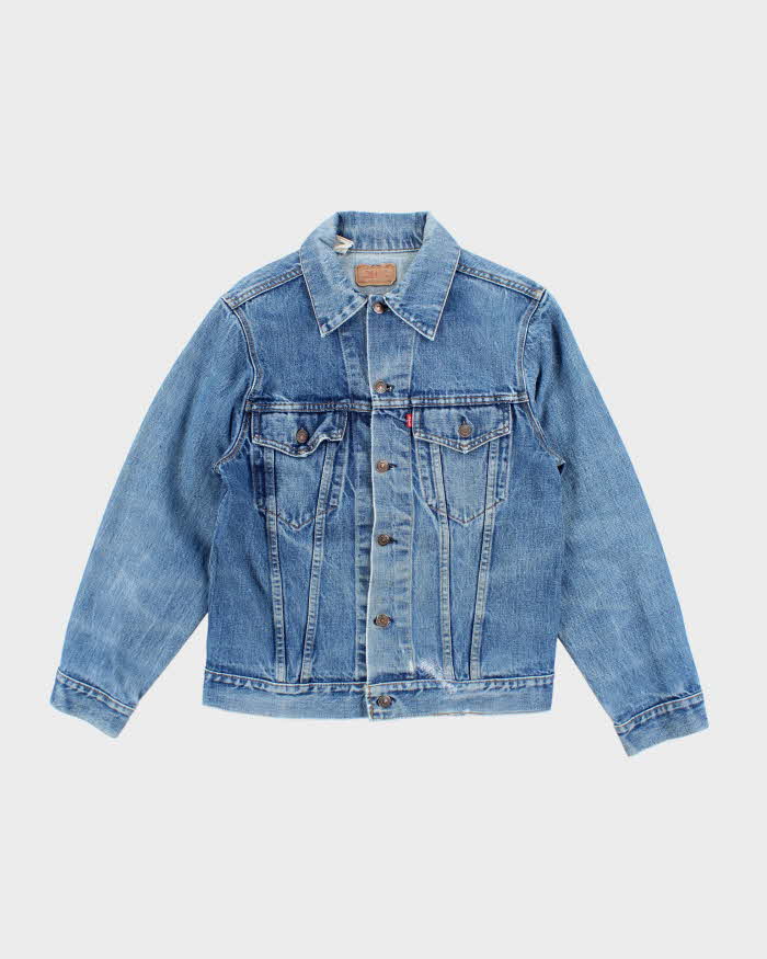 Vintage 90's Levi's Light Wash Denim Jacket - S