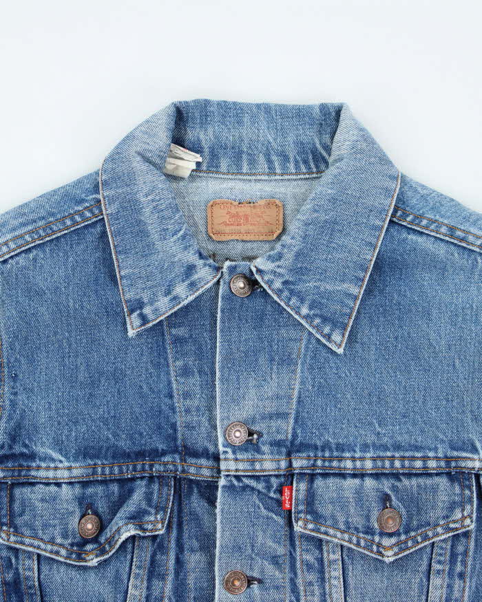 Vintage 90's Levi's Light Wash Denim Jacket - S