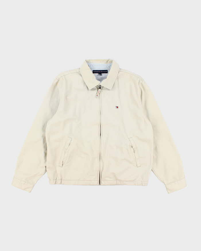 Vintage Tommy Hilfiger Beige Lightweight Jacket - L