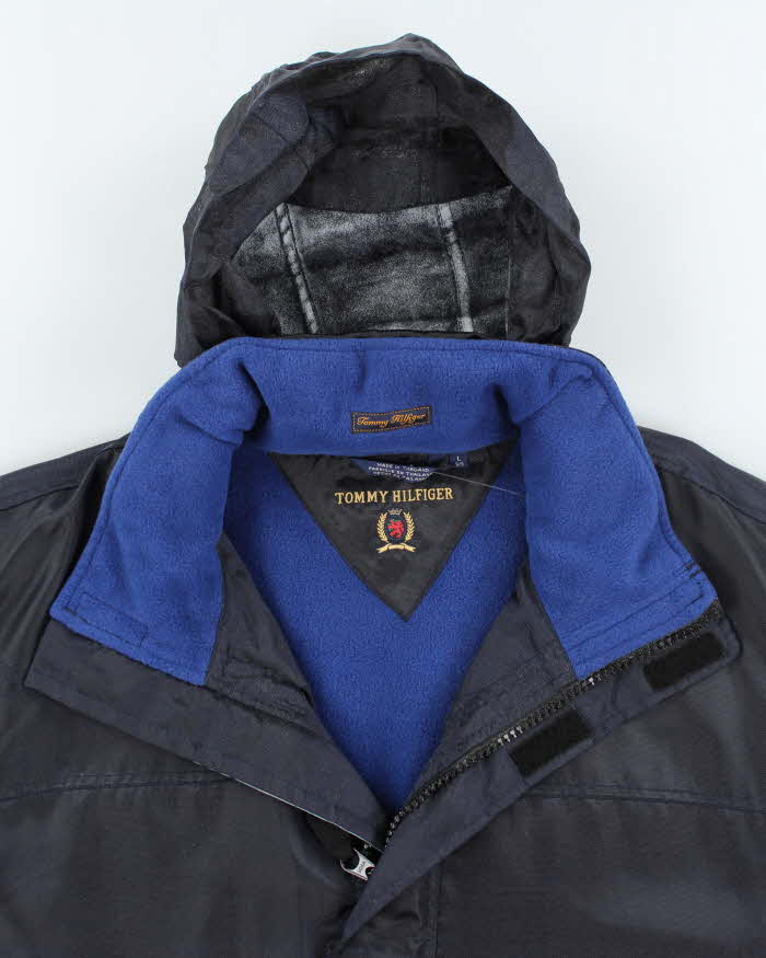 Vintage 90's Tommy Hilfiger Fleece Lined Parka Jacket - L