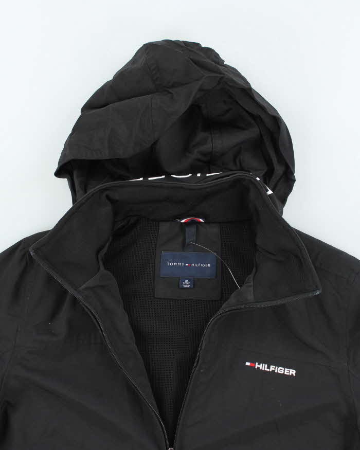 Vintage Tommy Hilfiger Black Waterproof Jacket - XS