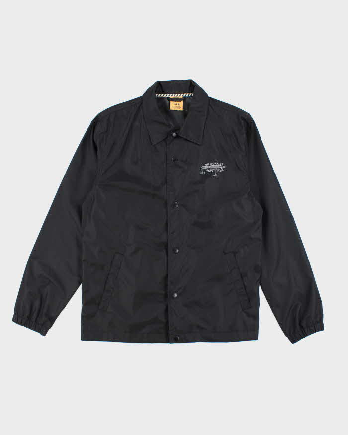 Y2k 00s Billionaire Boys Club Black Coach Jacket - M