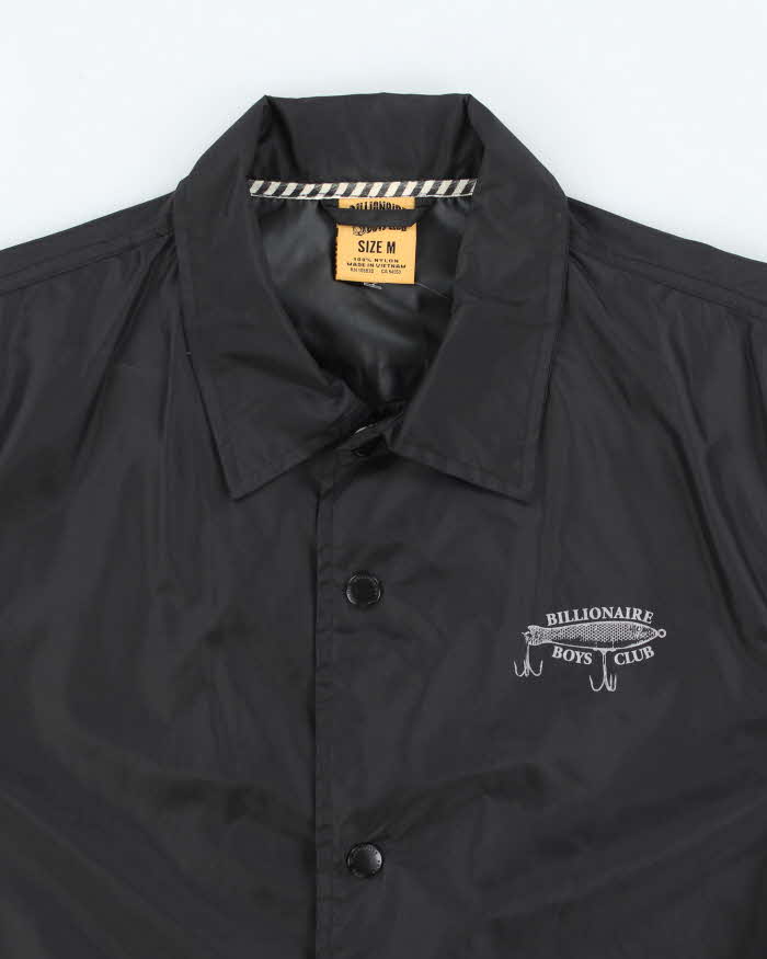 Y2k 00s Billionaire Boys Club Black Coach Jacket - M