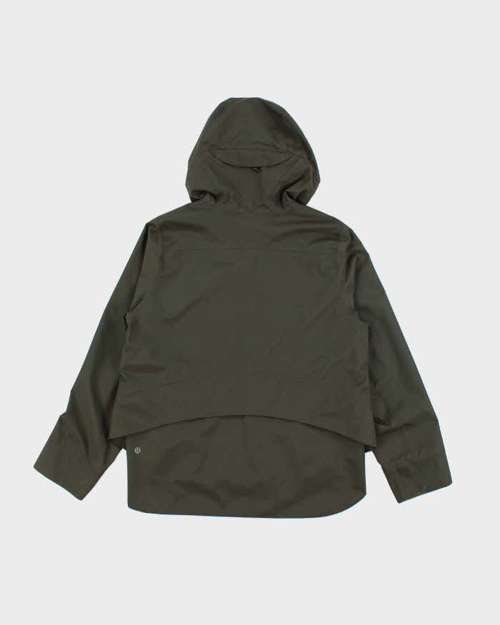 Lululemon Khaki Hooded Anorak - M