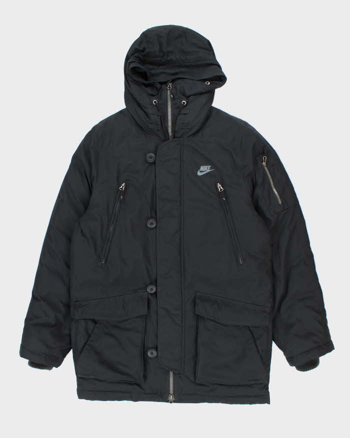Vintage Nike Multi Pocket Hooded Parka Jacket - L – Rokit