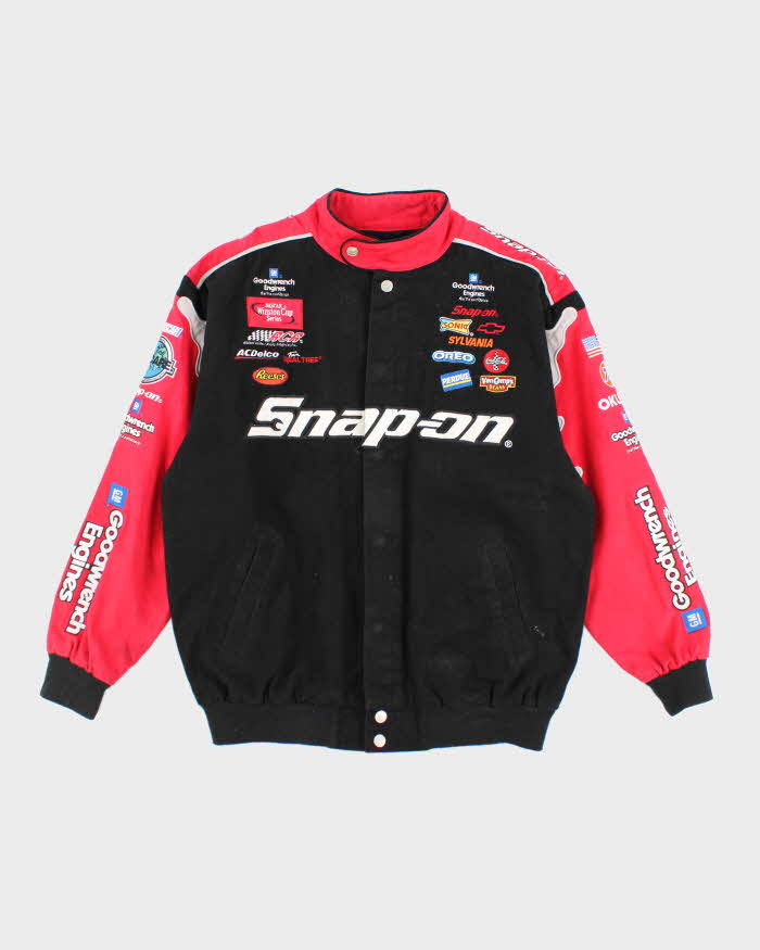 Vintage 2000's Snap On Car Racing Jacket L