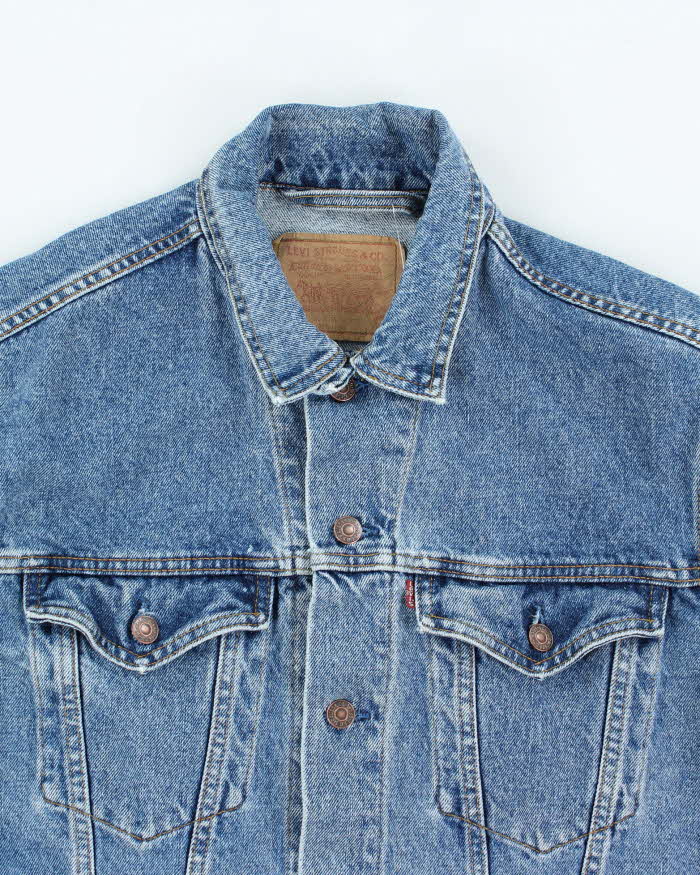Vintage 90's Levi's Medium Wash Denim Jacket - L