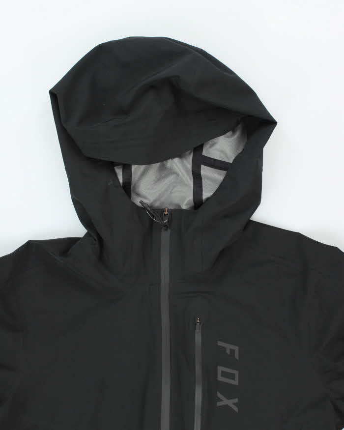 Vintage Y2K Fox Racing Waterproof Hooded Anorak Jacket - L