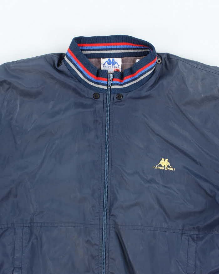Vintage 80's Kappa Sport Lightweight Track Jacket - L