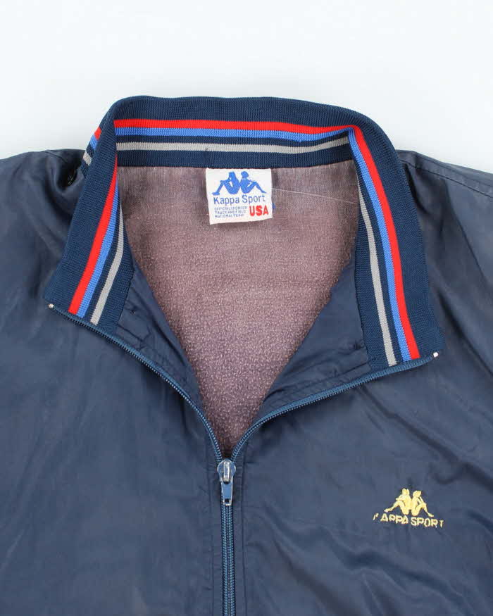 Vintage 80's Kappa Sport Lightweight Track Jacket - L