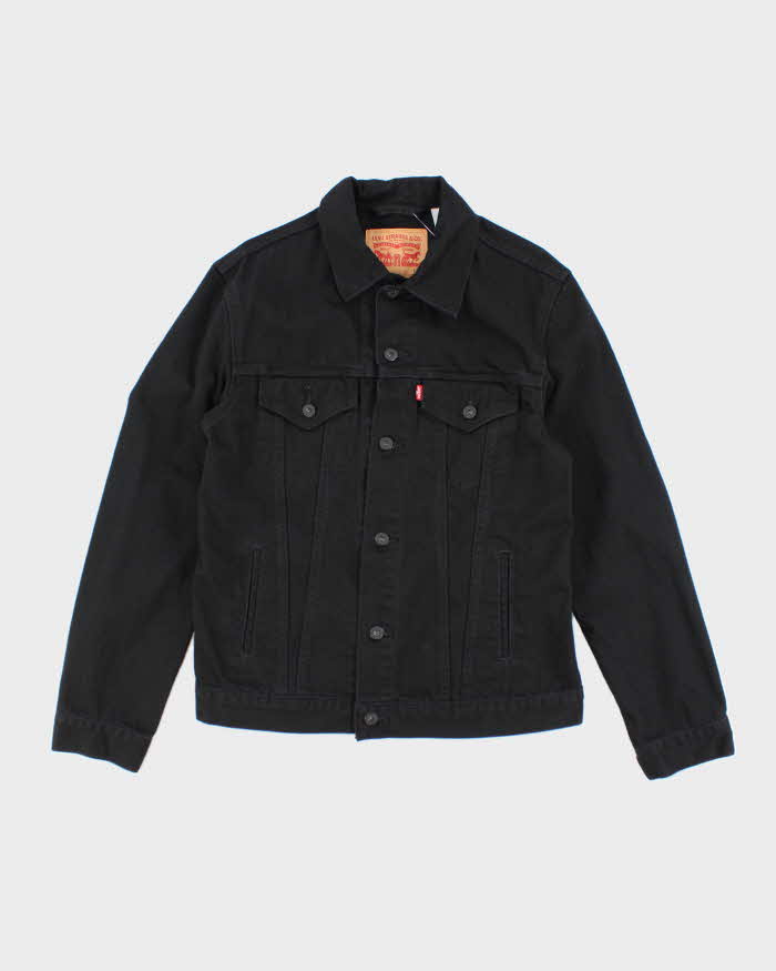 ジャケット・アウター 00s Levi's grunge black denim jacket y2k Vintage 2000's Levi's Black Wash Denim Jacket - L – Rokit
