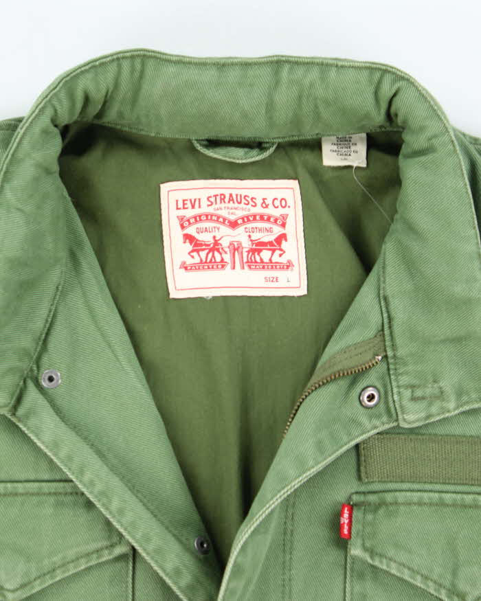 Vintage 2000's Levi's Heavyweight Military Style Jacket - L