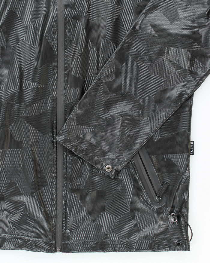 Vintage Rains Hooded Waterproof Jacket - M/L