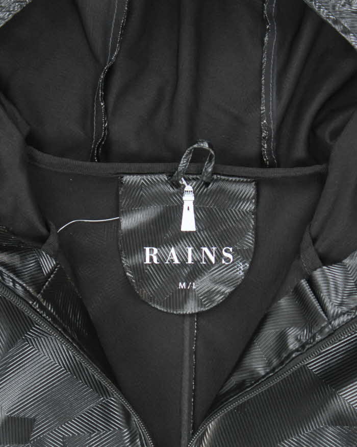 Vintage Rains Hooded Waterproof Jacket - M/L