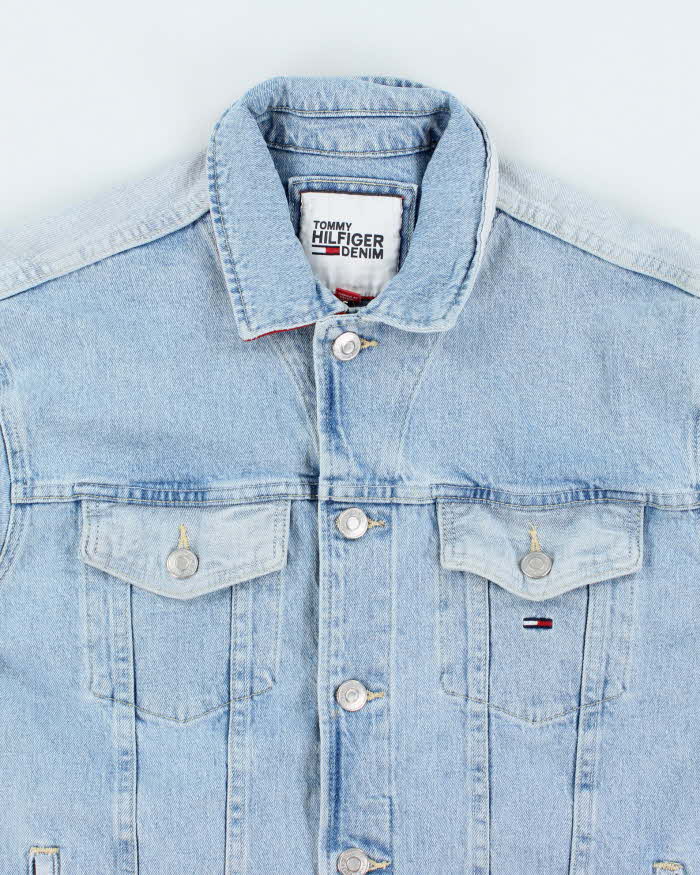 Vintage Tommy Hilfiger Lightweight Denim Jacket - L