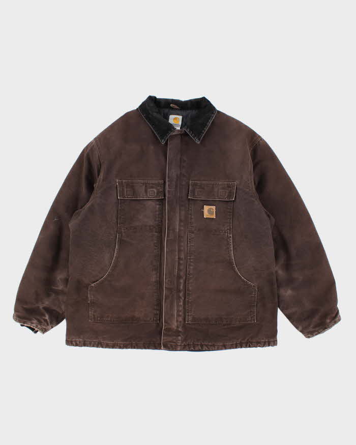 Vintage 90's Carhartt Heavyweight Double Panelled Workwear Jacket - XXL