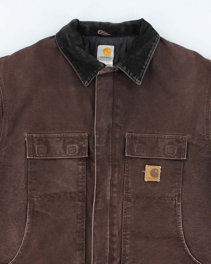 Vintage 90's Carhartt Heavyweight Double Panelled Workwear Jacket - XXL
