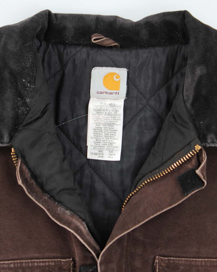 Vintage 90's Carhartt Heavyweight Double Panelled Workwear Jacket - XXL