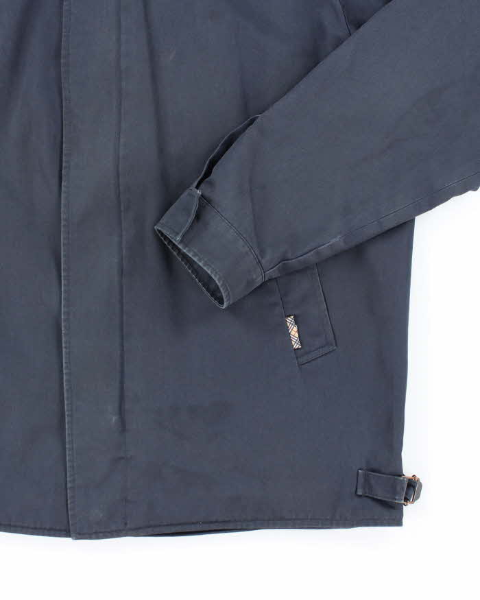 Vintage 2000's Burberry Nova-Check Harrington Jacket - L
