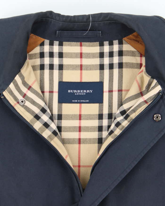 Vintage 2000's Burberry Nova-Check Harrington Jacket - L