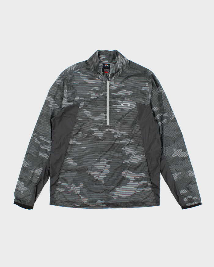 Vintage 2000's Oakley Patterned Windbreaker Jacket - M