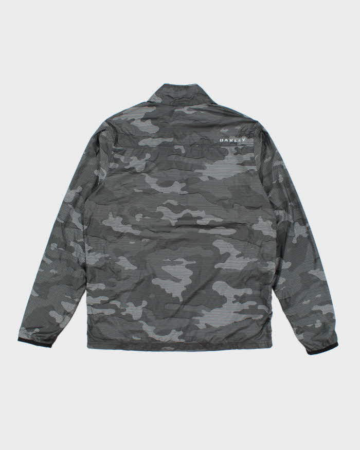 Vintage 2000's Oakley Patterned Windbreaker Jacket - M