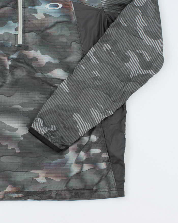 Vintage 2000's Oakley Patterned Windbreaker Jacket - M