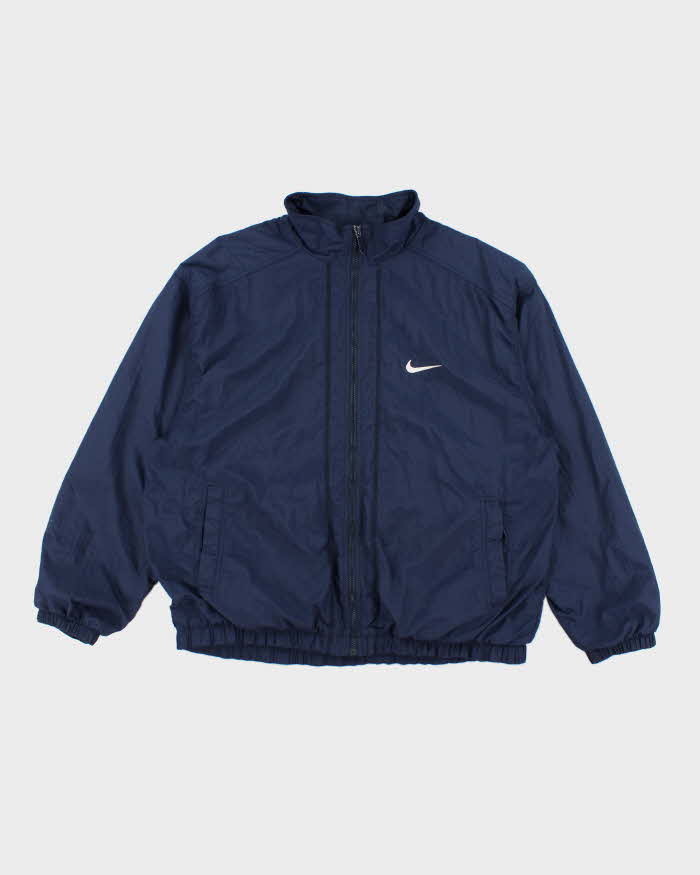 Vintage 90's Nike Oversized Small Swoosh Windbreaker Jacket - XL