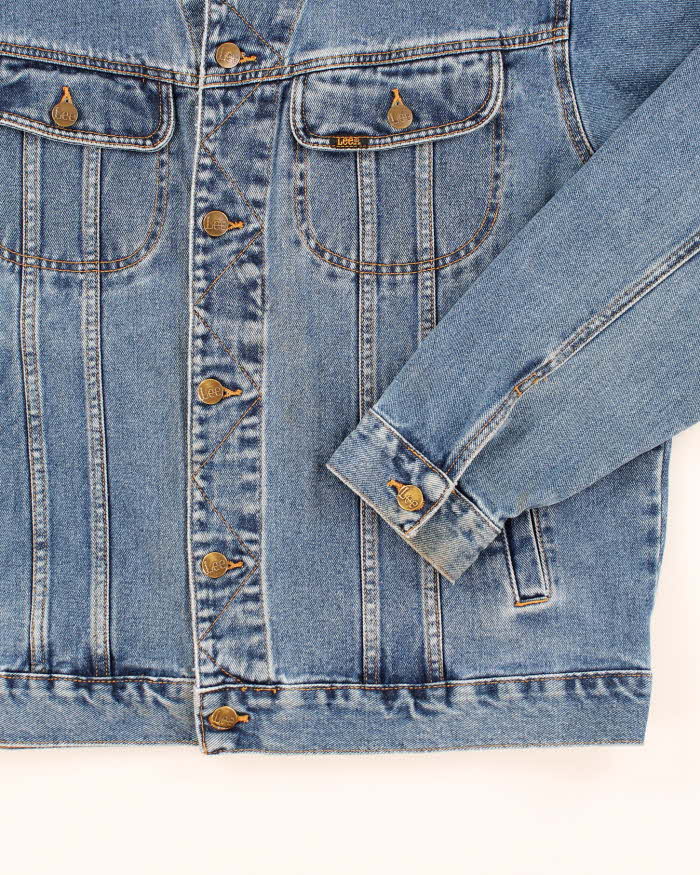 Vintage 90's Lee Medium Wash Denim Jacket - M