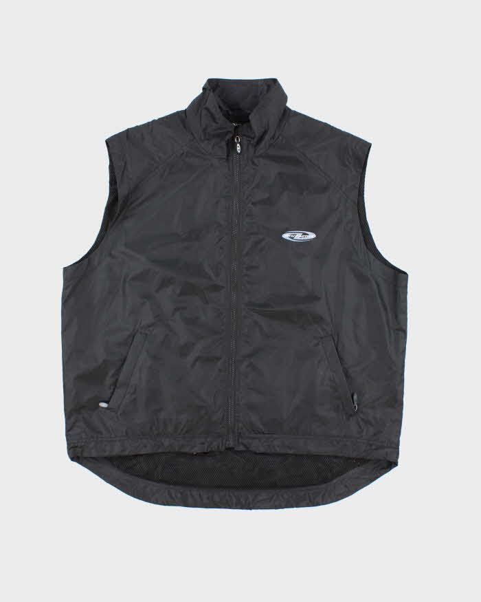 珍品 90s 00s DKNY nylon tech vest Vintage Y2k 00s DKNY Active Waterproof Gilet - XL – Rokit