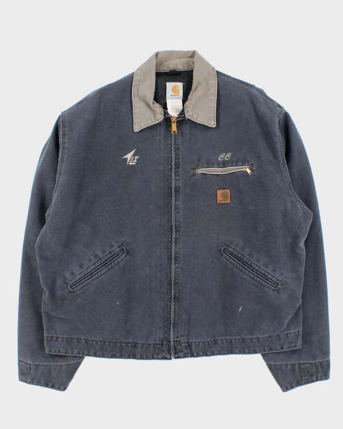 Vintage Carhartt Heavyweight Embroidered Workwear Jacket - XL