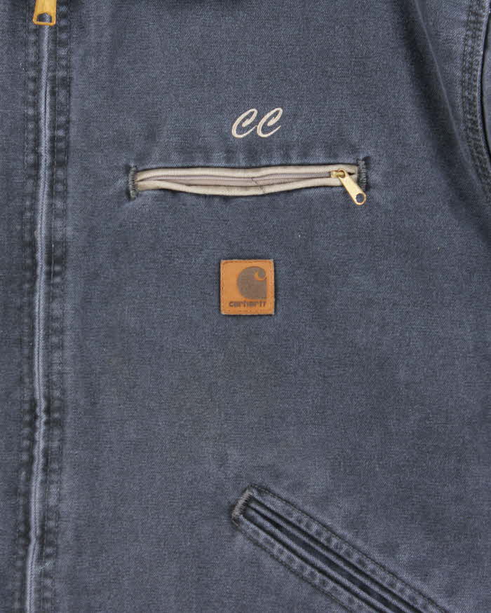 Vintage Carhartt Heavyweight Embroidered Workwear Jacket - XL