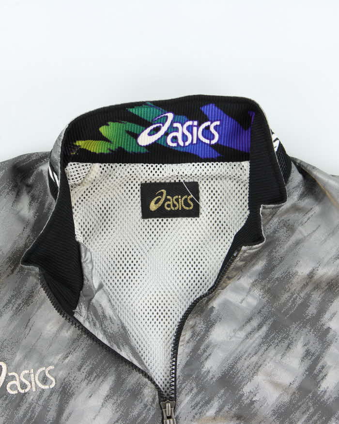 Vintage 90s Asics Windbreaker Jacket - XL