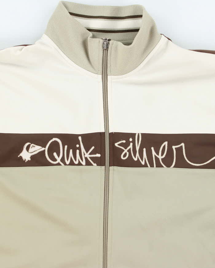 Vintage 00s Quicksilver Track Jacket - L