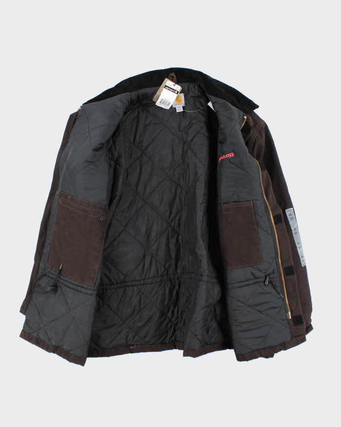 DSWT Carhartt C26 Brown Quilted Workwear Jacket -  XXL