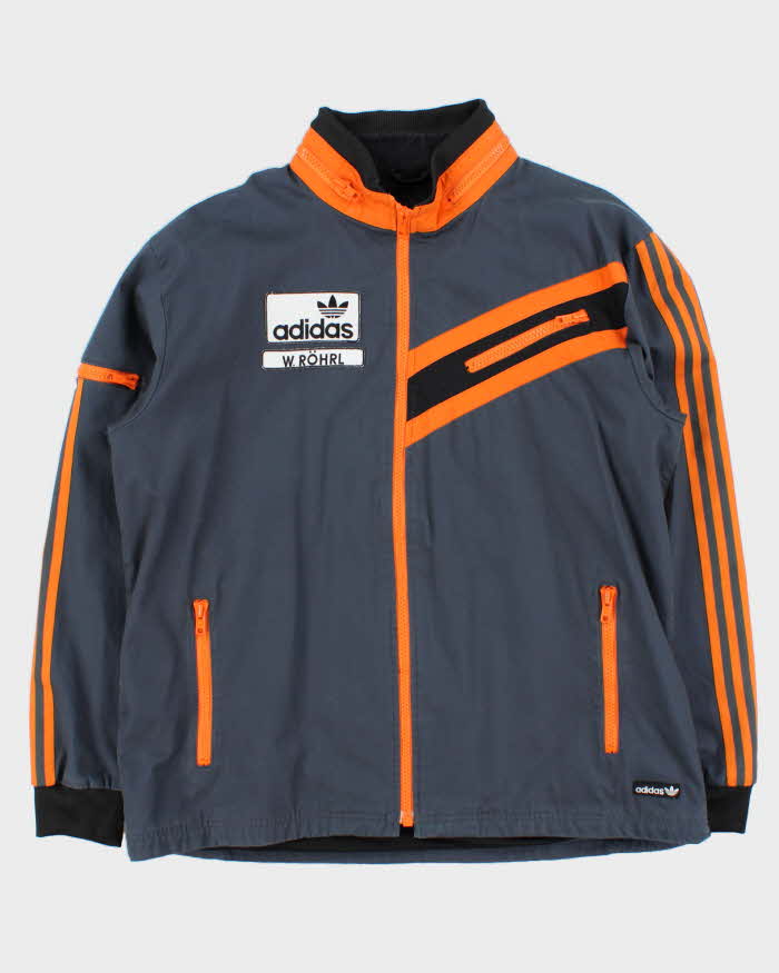 adidas レザージャケット グレー W. RÖHRL Yahoo!オークション - 【adidas x W.ROHRL】レザージャケット oasis リ