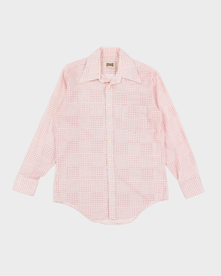 Vintage 70s BVD Valdez Patterned Shirt - M