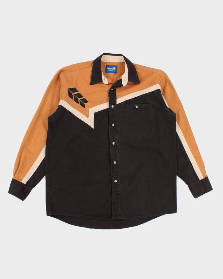90's Wrangler Western Shirt - L