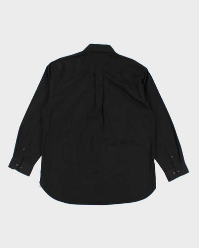 Vintage 90s Tommy Hilfiger Black Shirt - XL