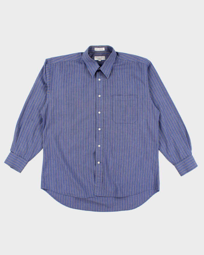 dior men's dress shirt CHRISTIAN DIOR Boy's Classic-Fit Long-Sleeve Light-Cream Dress Shirt 91442/29850