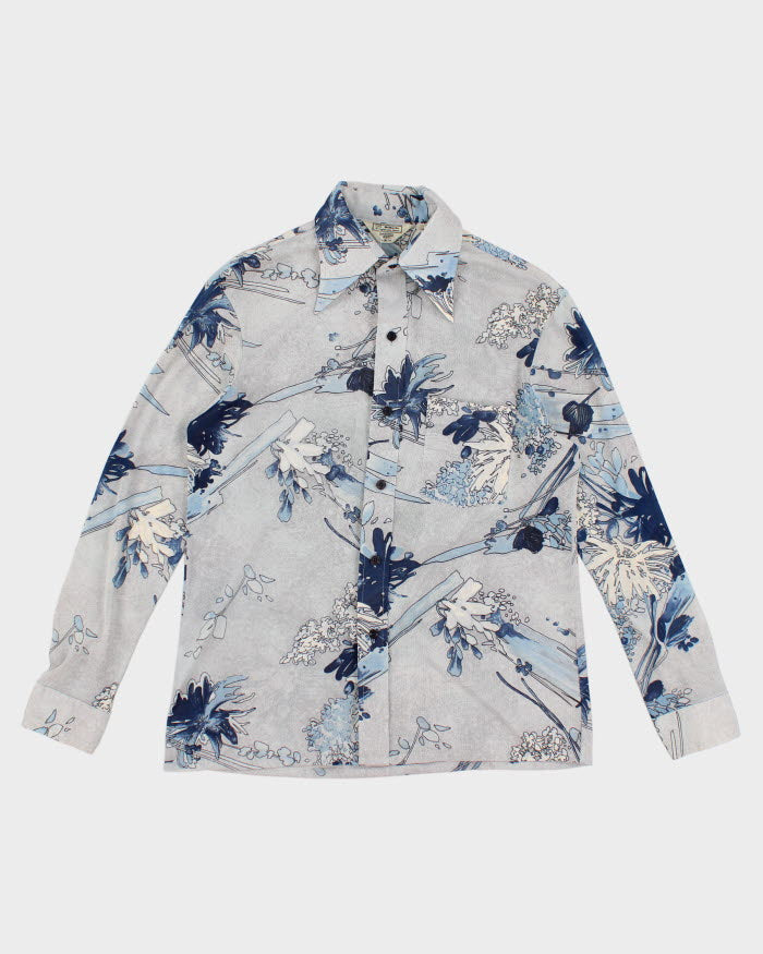 Vintage 70s Sears The Men's Store Patterned Shirt - M