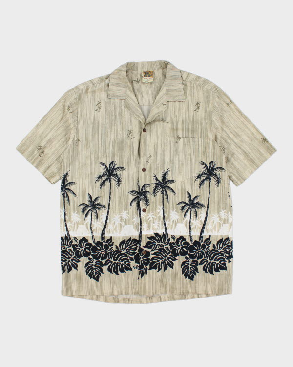 Chemise hawaïenne vintage Winnie Fashion des années 90 XL