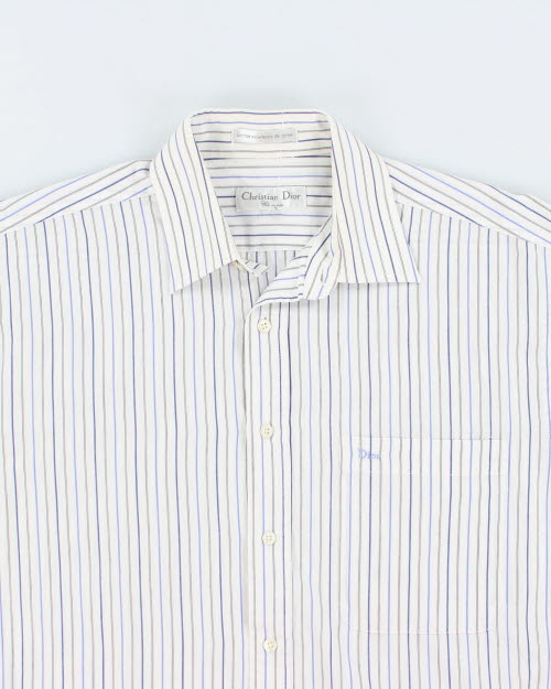 Christian Dior Stripe Long Sleeve Shirt - M