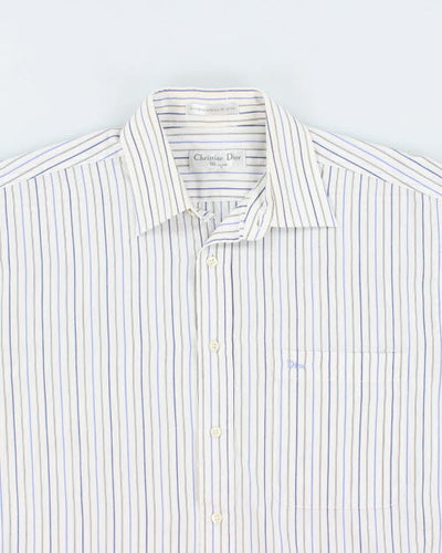 Christian Dior Stripe Long Sleeve Shirt - M