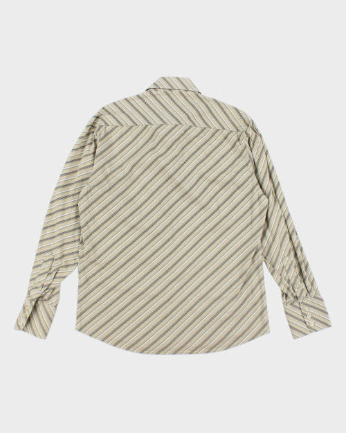 Y2k 00s Bongo Stripe Shirt - L