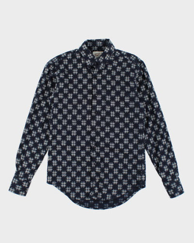 Vintage 90's Naked & Famous Patterned Corduroy Shirt - S